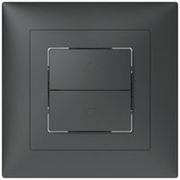 UP-Storenschalter SIDUS B anthrazit 1-Kanal