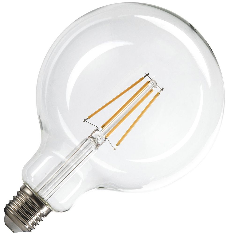 Lampe LED SLV G125 E27 7.5W 800lm 2700K clair DIM