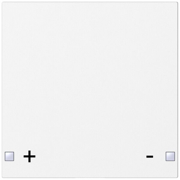 Touche SIDUS 1/2f pour senseur poussoir impression +/-, blanc