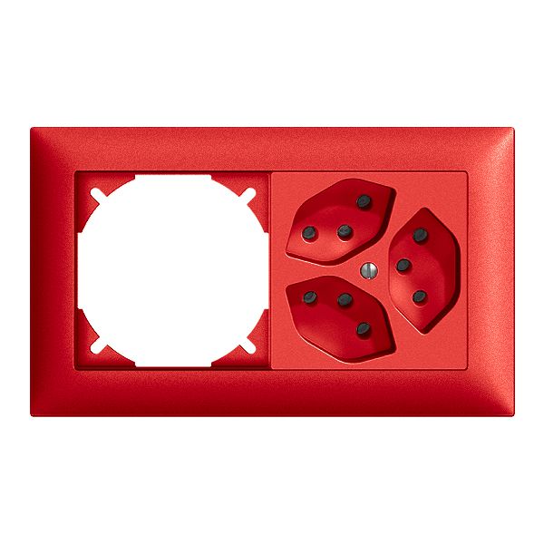 Combinaison ENC vide+3×T13 hor. EDIZIOdue berry