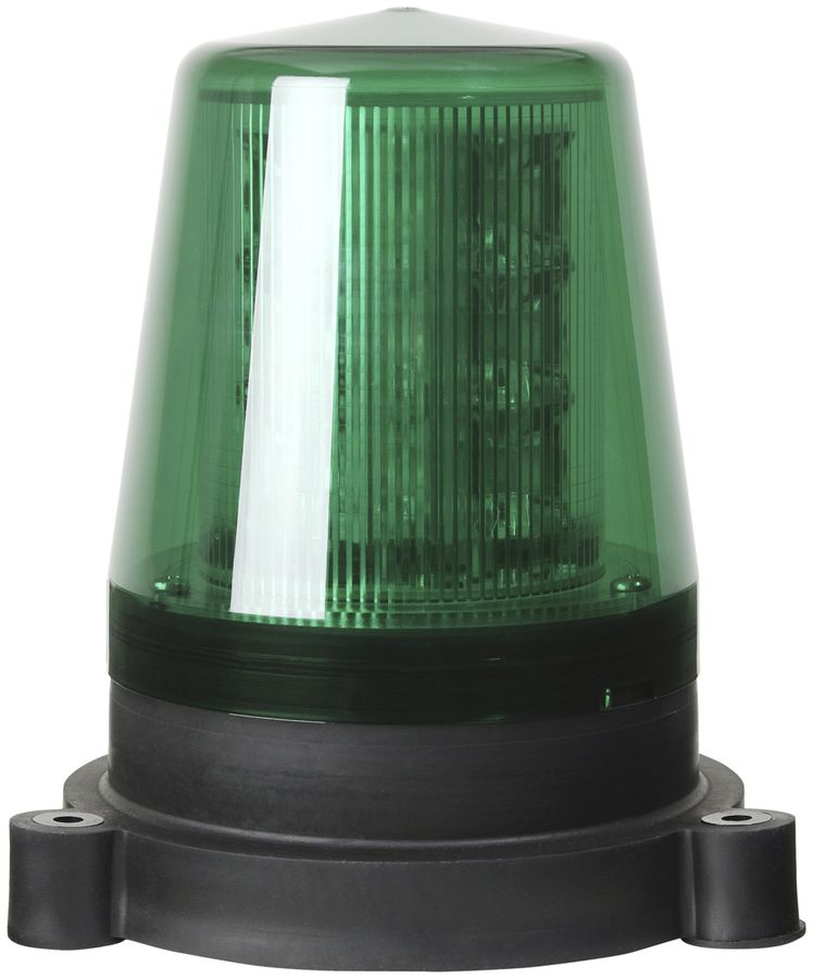 Lampe LED multifonction BLL vert 12/24VDC 1200/600mA IP67