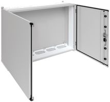 Armadio murale Hager univers con porta piena CP I IP55 1100×1300×275mm RAL 7035