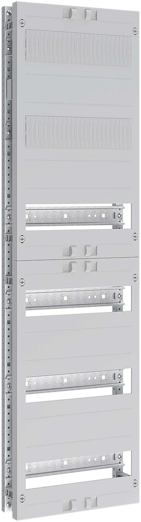 Panneau de distribution SE Pragma multi, 6 rangées a.rails, a.6 découpes p.12UM