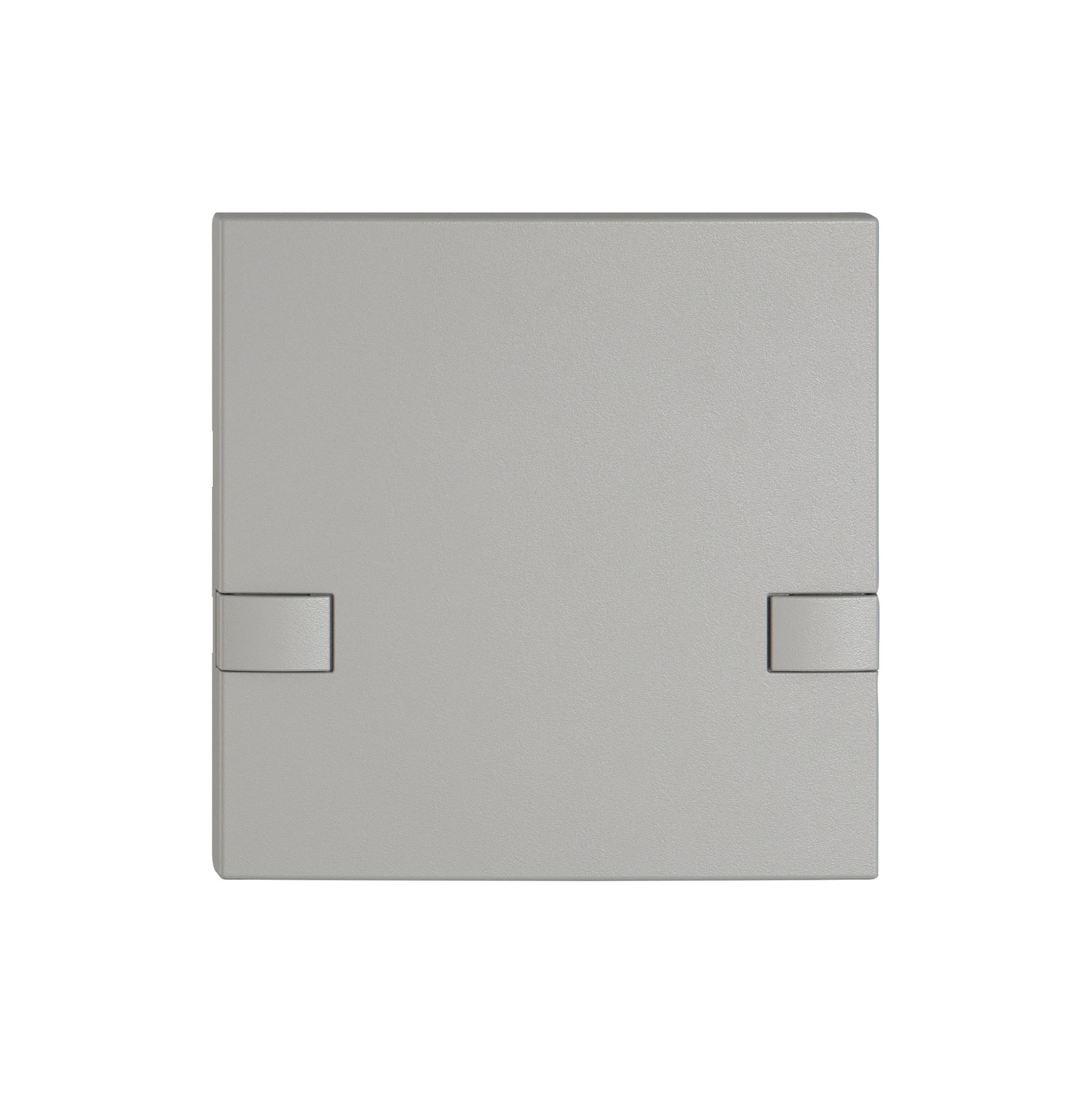 Poussoir 1/1 EDIZIO.liv KNX et UNI a.SNAPFIX® sans LED commande à 2 touches grc