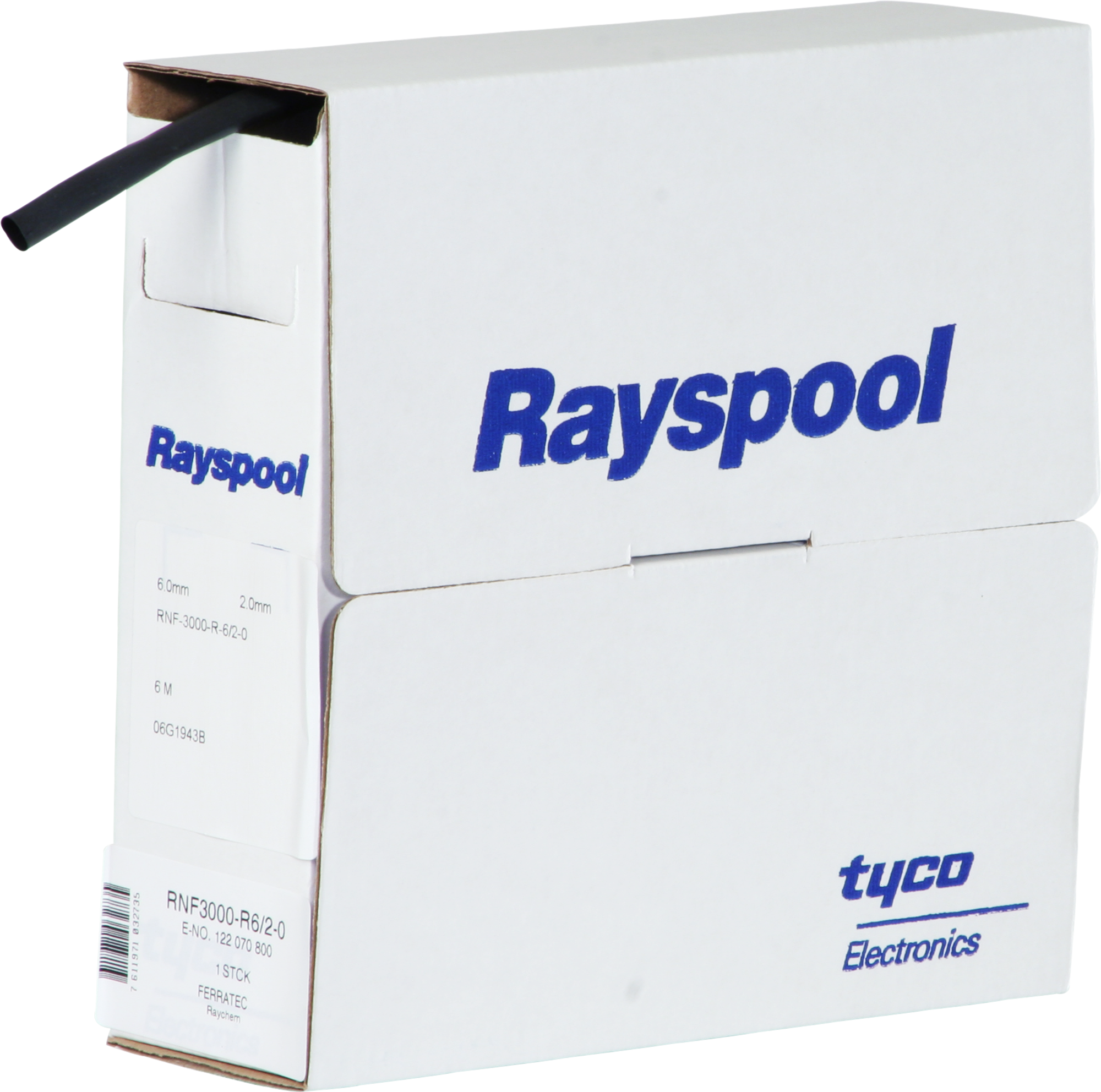 Gaine rétractable RNF3000-R-6/2 noir