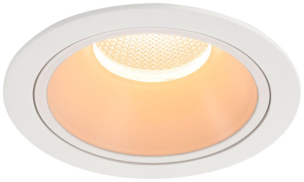 Downlight LED SLV NUMINOS XL 24W 3500lm 2700K WB DALI Ø160×105mm bc