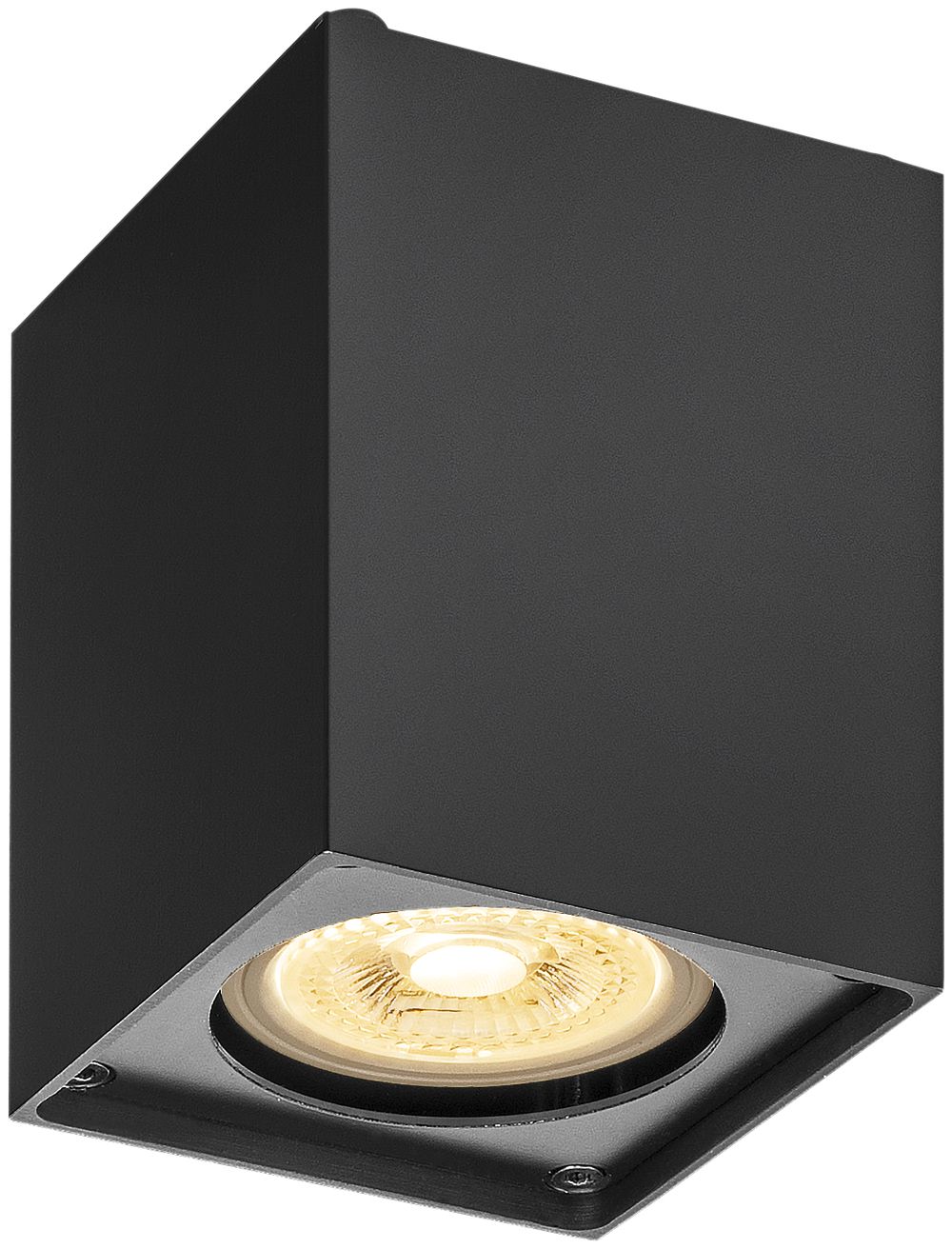 Deckenleuchte SLV ALTRA DICE CL GU10 35W 70×70×100mm schwarz