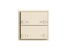 UP-Taster ZEP Universaldimmer Szene 1K/2T EDIZIOdue crema