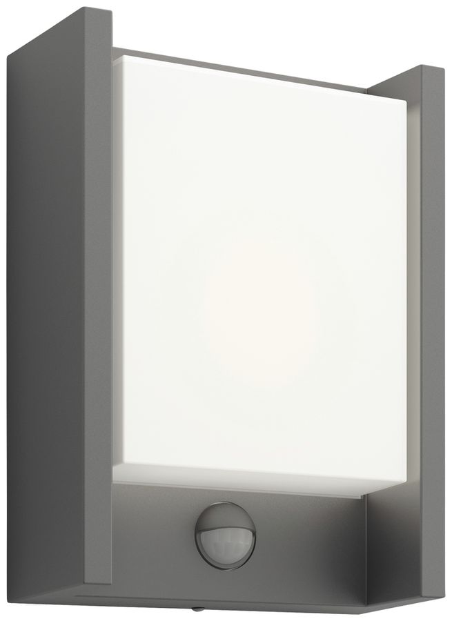 Applique LED Philips Arbour IR 3.8W 800lm 2700K IP44 direct anthracite