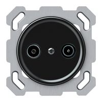 Presa antenna INC TV-R origin cassetta passante 18.5dB 1.7dB nero