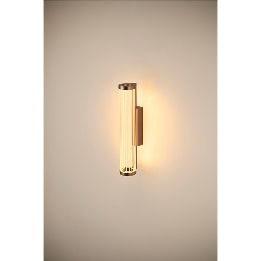 Applique LED SLV QUIMERA 8.2W 320lm 927/930 REG Ø76×413mm rame