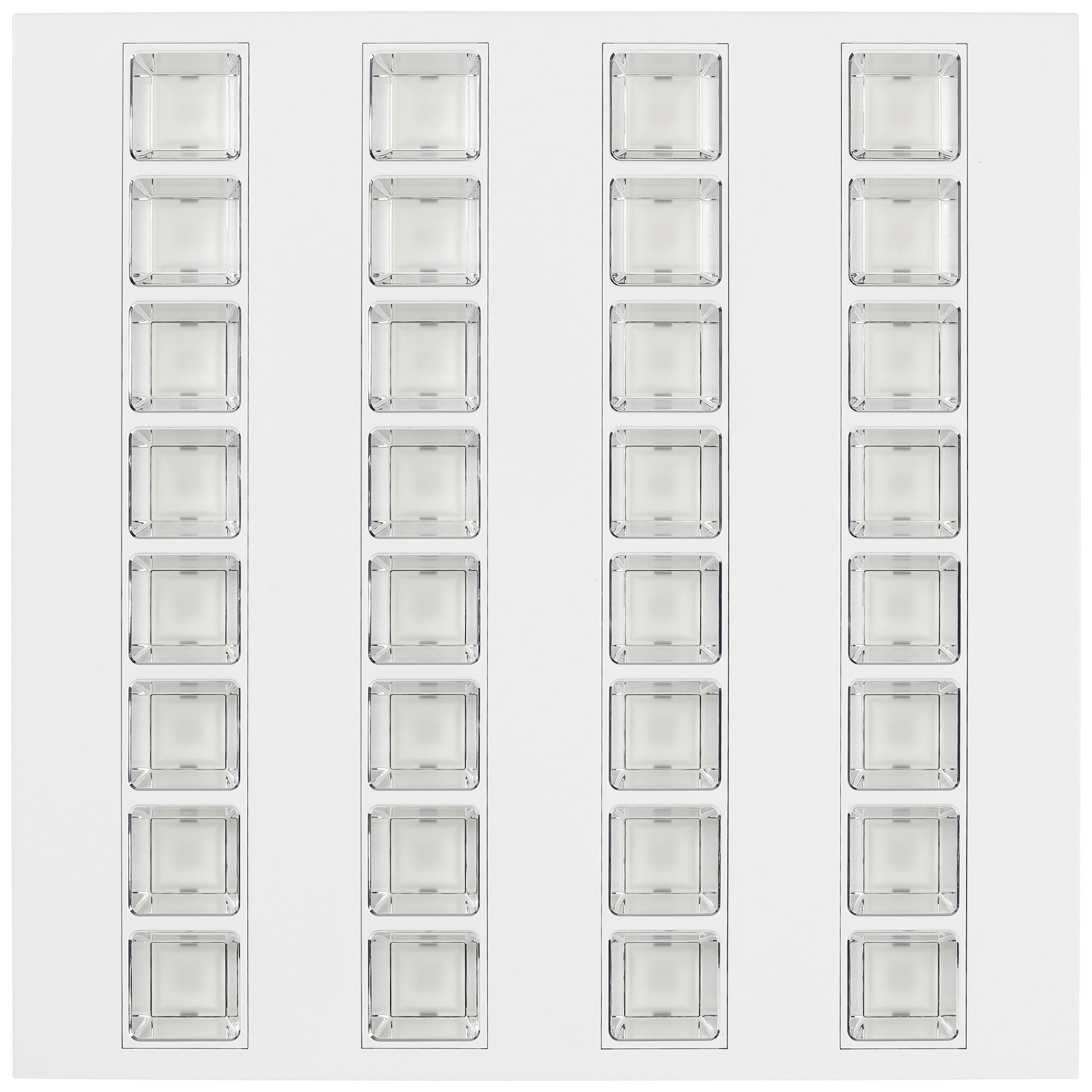 LED-Panelleuchte Sylvania OPTIX 45W 4350lm 4000K DALI 596×596×38mm weiss
