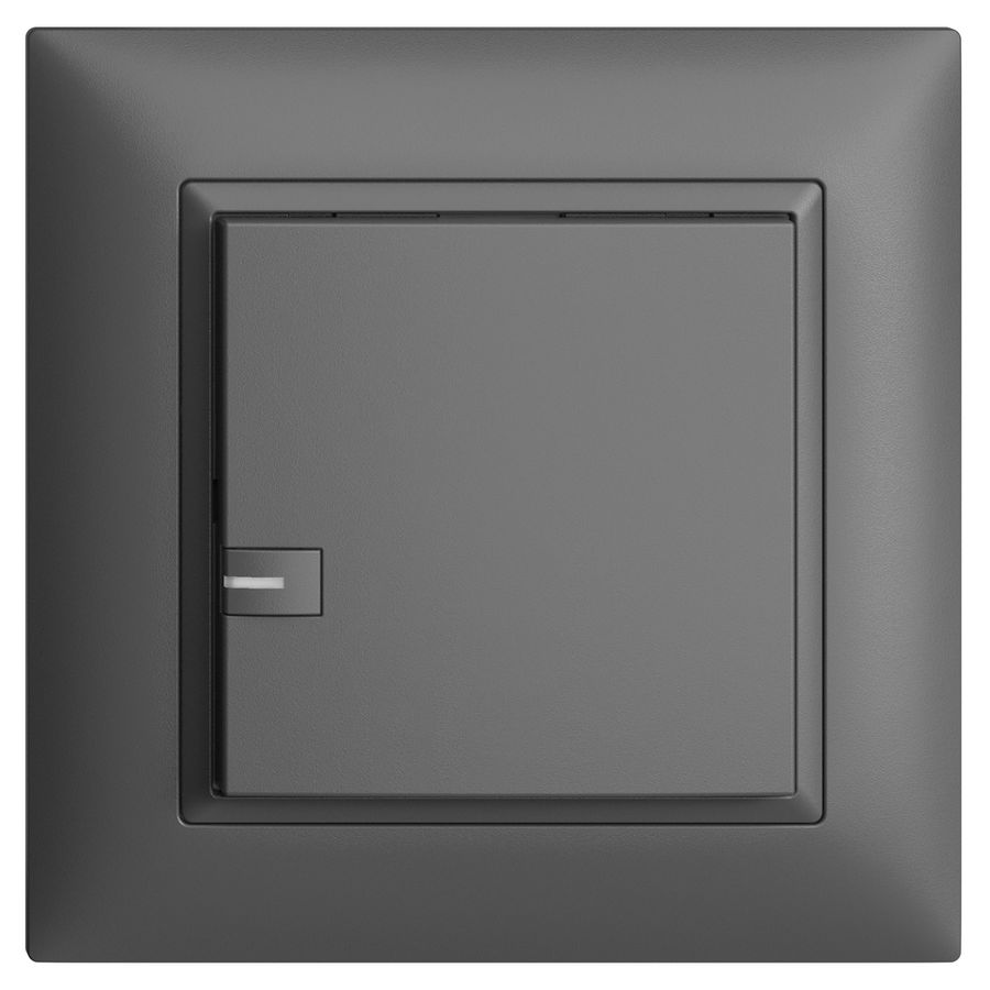 UP-KNX-Taster RGB EDUE FMI, 250mW, m.RGB-LED, 1×Taste, 1×Tastenb., dgu