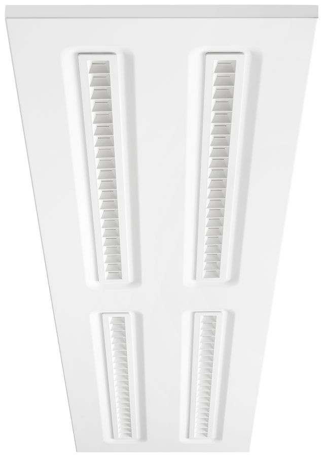 EB-LED-Deckenleuchte Sylvania OptiClip 1200 34W 4250lm 3000K IP40 DALI weiss