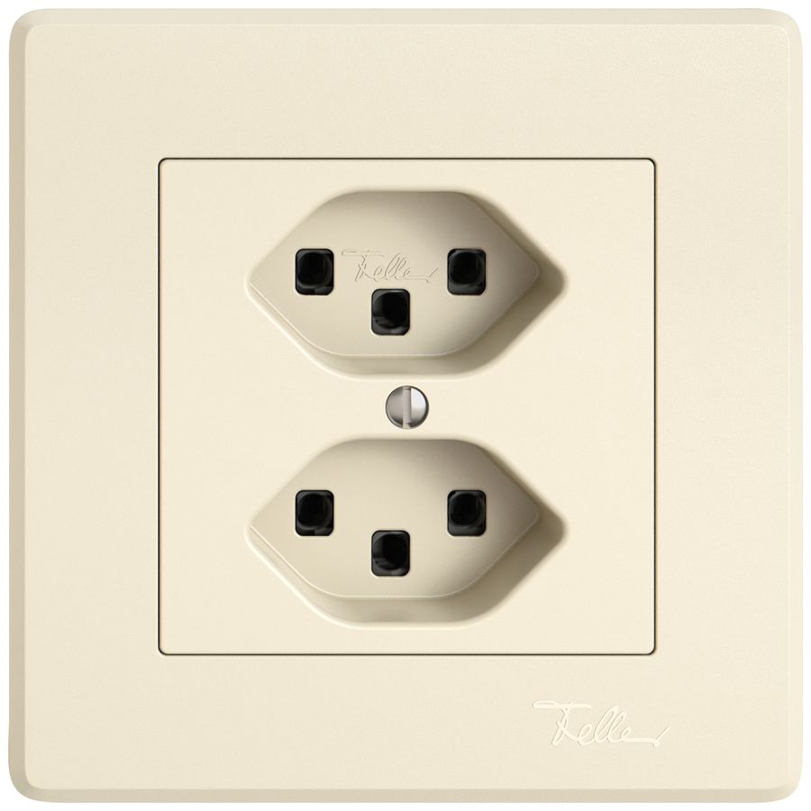 Presa INC EDIZIO.liv SNAPFIX® 2×T23 cr