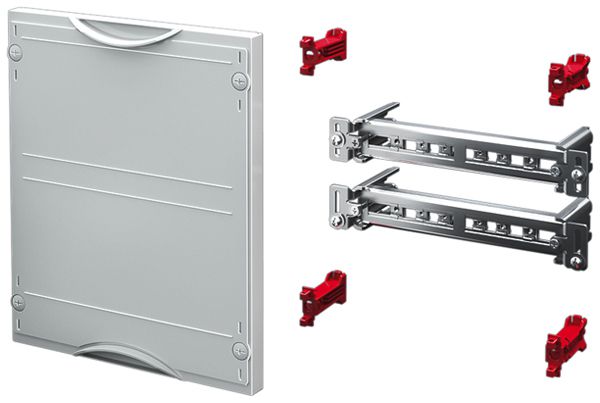 Montageplatte Rittal SV 9666.440 450×500mm mit Tragschiene/Abdeckung