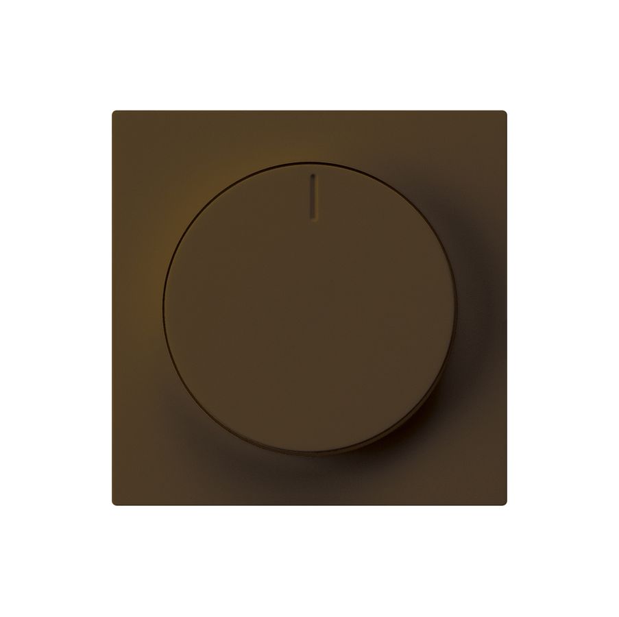 Kit frontale kallysto 60×60mm per varialuce rotativo marrone