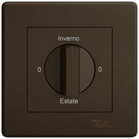 UP-Montageset EDIZIO.liv SNAPFIX® f.Drehschalter m.Griff 0-Inverno-0-Estate br