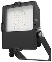 Proiettore LED DOTLUX LENSplus 50W 6755lm 3000K IP66 90° 324×240mm nero