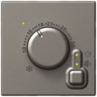 Termostato ambiente INS NMOS 16A magnesio 10…40°C 2 moduli