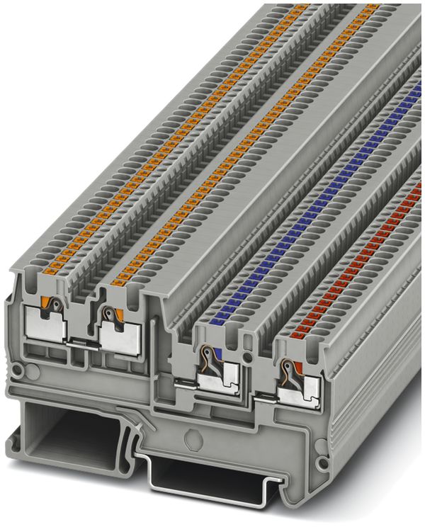 Morseto a funzioni 0.14…1.5mm² 3L Push-In grigio