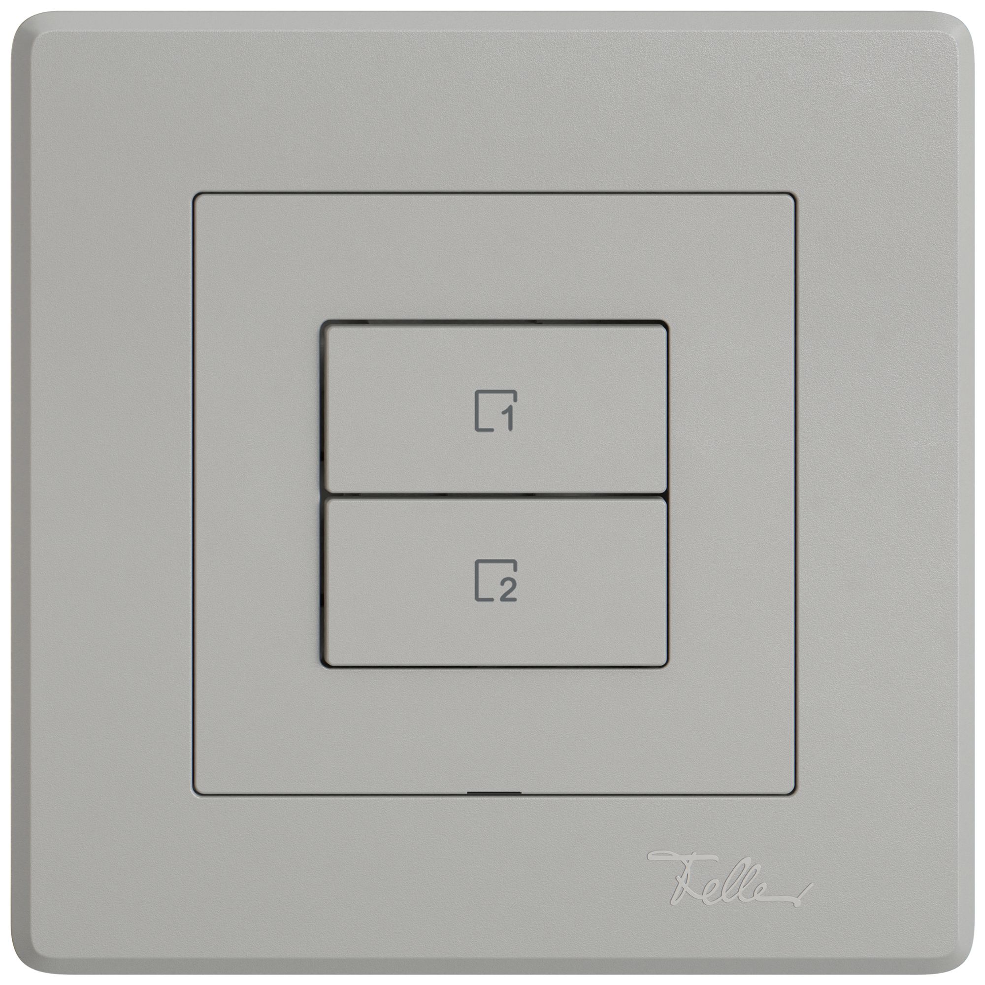 Poussoir scènes ENC EDIZIO.liv Wiser SNAPFIX® 2 scènes 2 touches WLAN grc