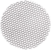 Écran en nid d'abeilles SLV NUMINOS L aluminium symétrique Ø69.8mm noir