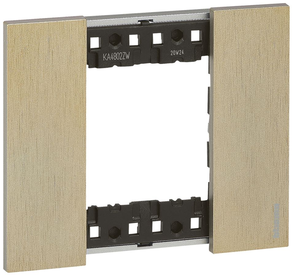 Abdeckrahmen Living Now 2 Module 102.5×86mm gold