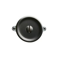 UP-Blindabdeckung für 43mm Bohr. schwarz