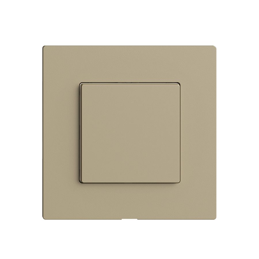 Abdeckset zu Druckschalter 1K/1T Edue Wiser sand