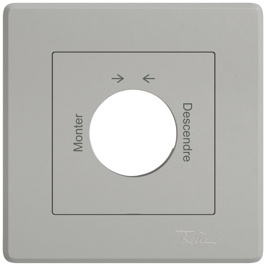 Kit de montage ENC EDIZIO.liv SNAPFIX® contact pivotant a.ser.Mont.→ ← Desc.grc