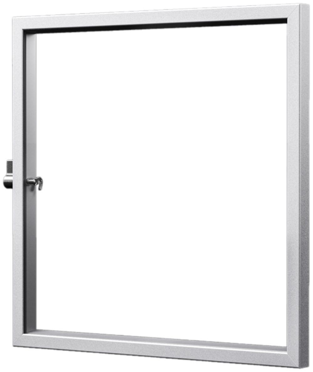 Voyant Rittal AX, pour armoire compacte, 497×497×60mm, verre acrylique