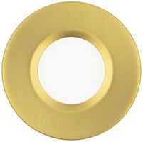 Zierring DOTLUX MULTISCREW Edelstahl Ø80×5mm Gold