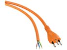 Cavo di raccordo Helukabel PUR 10A 230V 3×1.5mm² tipo 12/bussola 10m arancione