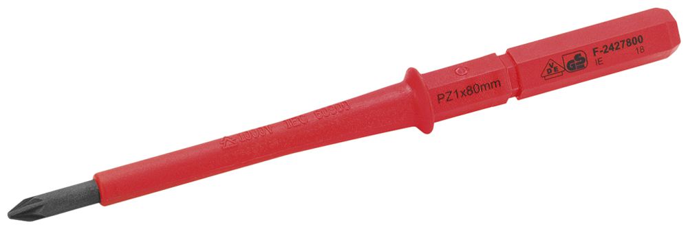 Lame interchangeable CIMCO VDE 1000V cruciforme PZ 1×100mm pour dynamométrique