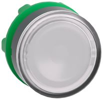 Leuchtdrucktastervorsatz Harmony XB5 ws Ø22.5mm flach tastend