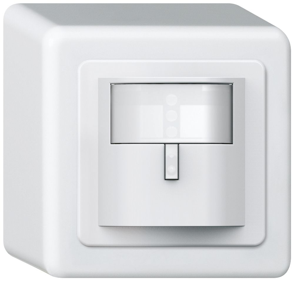 Détecteur de mouvement AP Hager basico Q station secondaire blanc