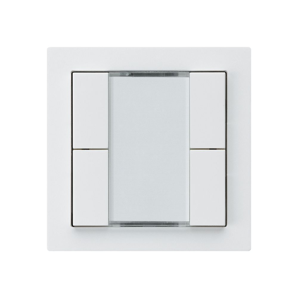 Tasto INC kallysto A KNX 4× s/e-link bianco