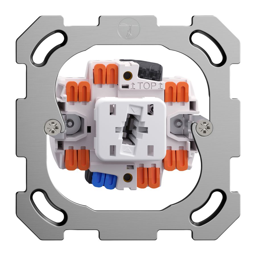 Intérieur interr.pouss.lum.FH 6/1L, contrôle, LED vert