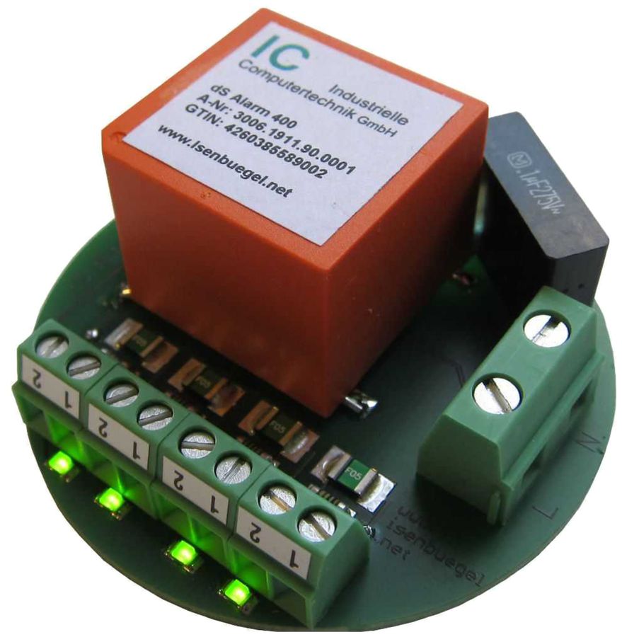 Module alarme INC digitalSTROM IC, pour 4 capteurs câblés