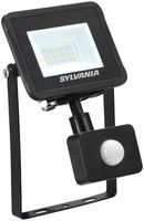 Proiettore LED START Flod Flat IP54 PIR 10W 950lm 830 nero