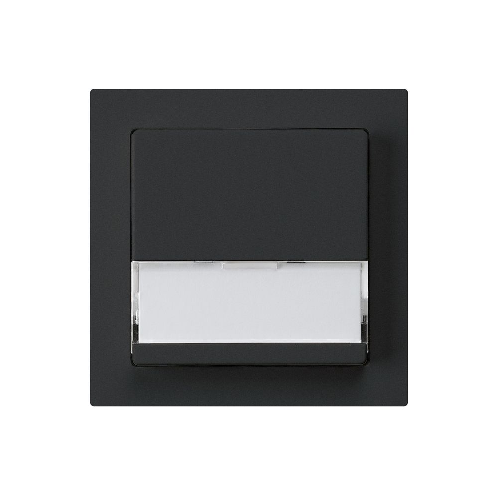 Frontset kallysto 60×60 schwarz für Sonnerietaster