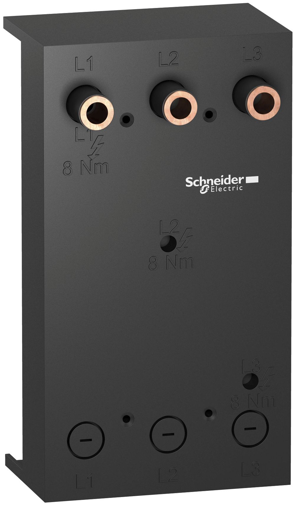 Adattatore per sbarra collettrice per ComPacT NSX100…250, 3P, 60mm