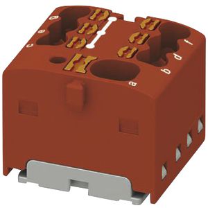Verteilerblock PX PTFIX 4/6X1.5-G RD