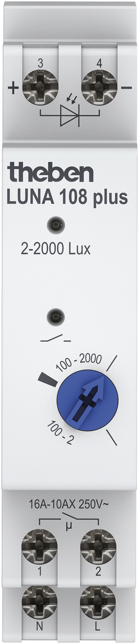 Dämmerungsschalter Theben LUNA 108 plus AL