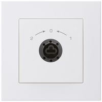 UP-SchwenkTaster 1->0<-2 weiss kallysto.pro für Schloss ohne Zylind