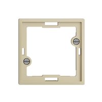 Placca frontale EDIZIOdue vanille per lampada spia piatta