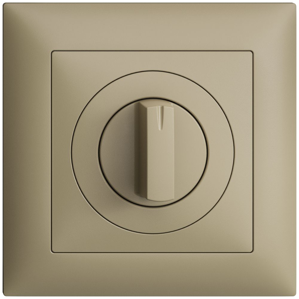 Kit frontale INC EDIZIOdue sand 88×88mm per interr.rotativo