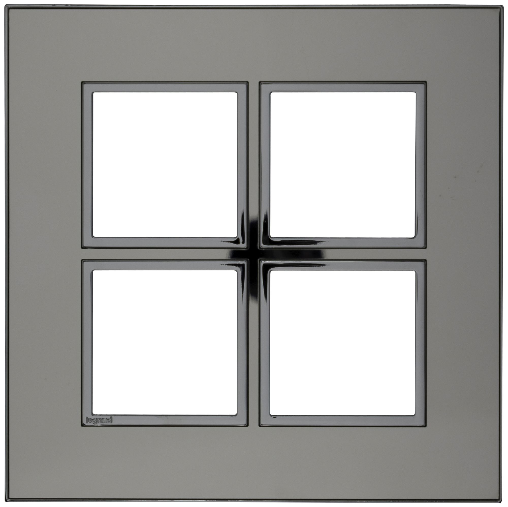 Abdeckrahmen ATO 2×2 Modul, stainless steel reflective