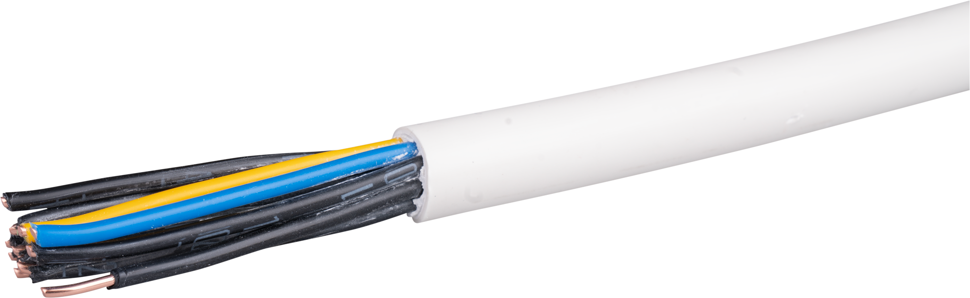 Installationskabel FE0 12×1.5mm² 10LNPE grau Dca